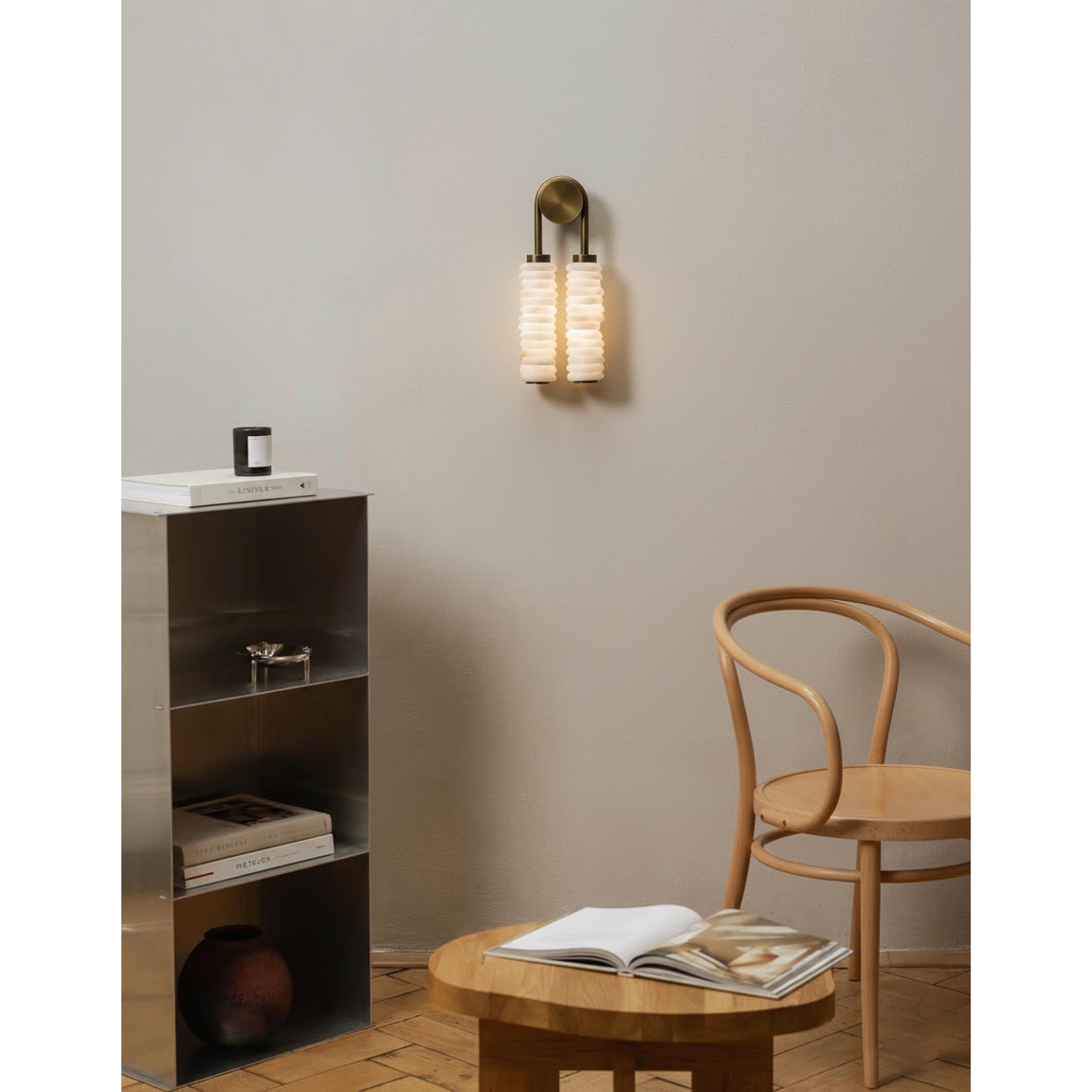 Halden Alabaster Wall Lamp