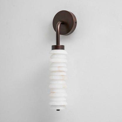 Halden Alabaster Wall Sconce