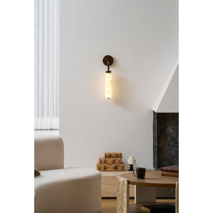 Halden Alabaster Wall Sconce