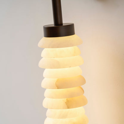 Halden Alabaster Wall Sconce
