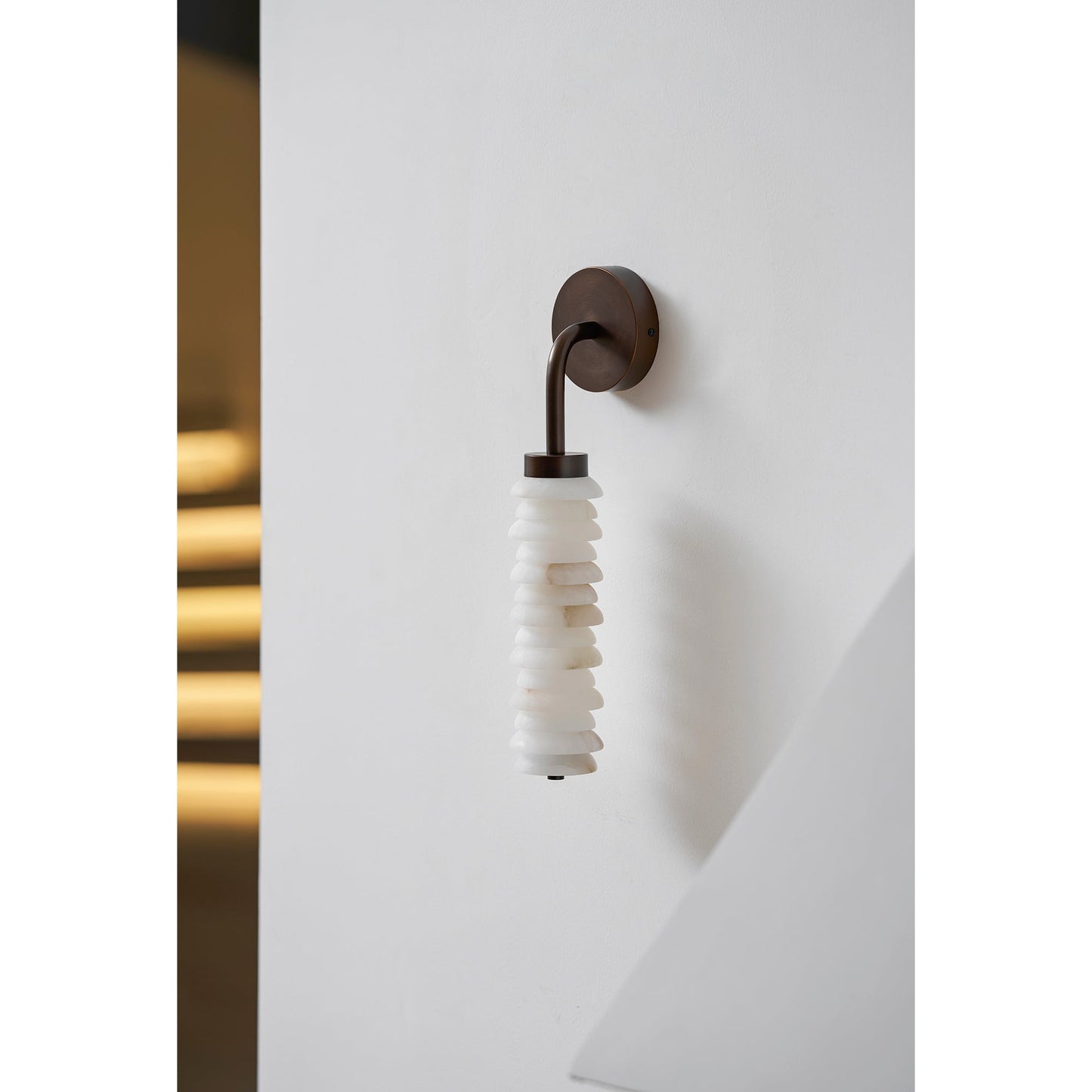 Halden Alabaster Wall Sconce