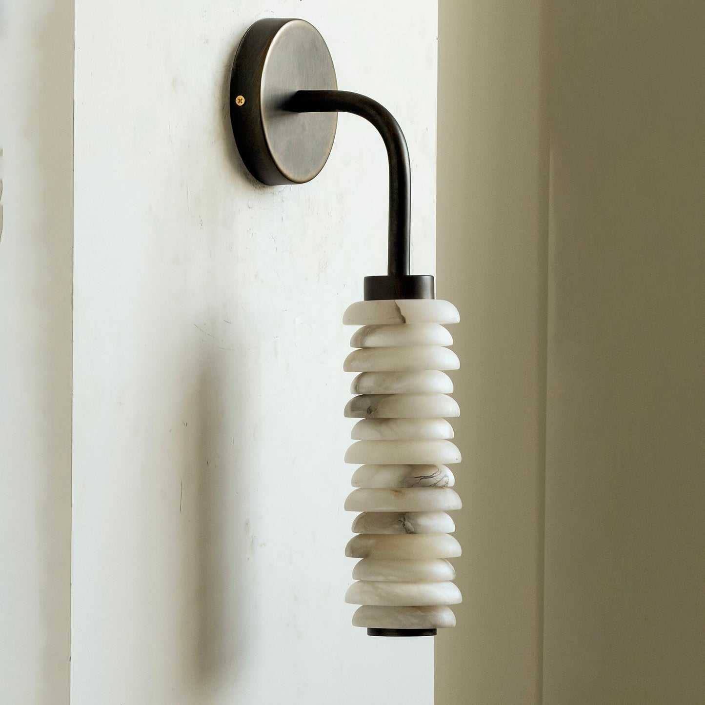Halden Alabaster Wall Sconce