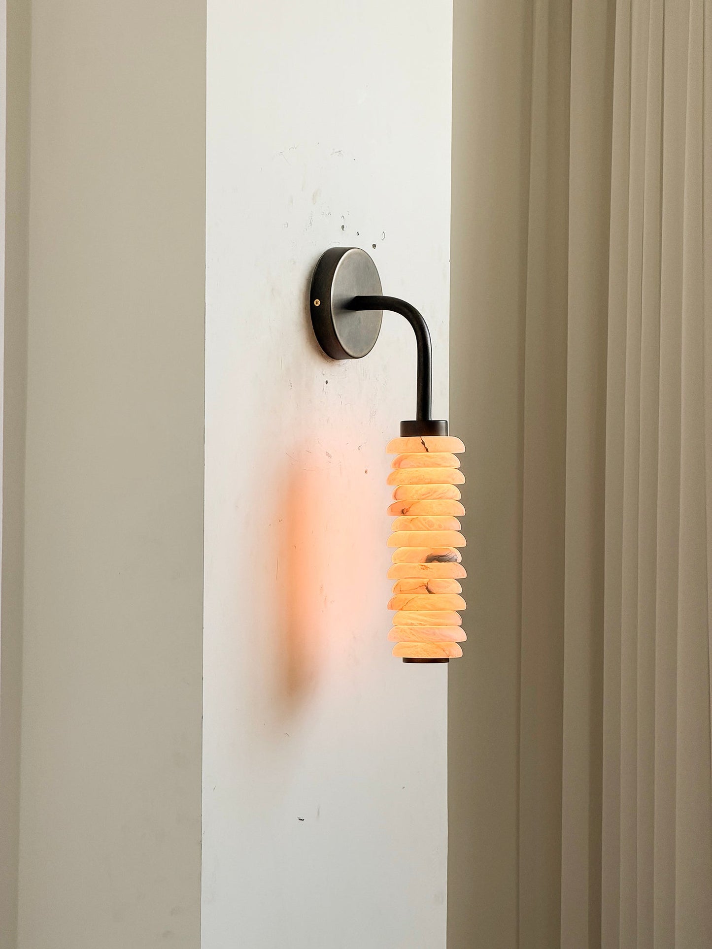 Halden Alabaster Wall Sconce