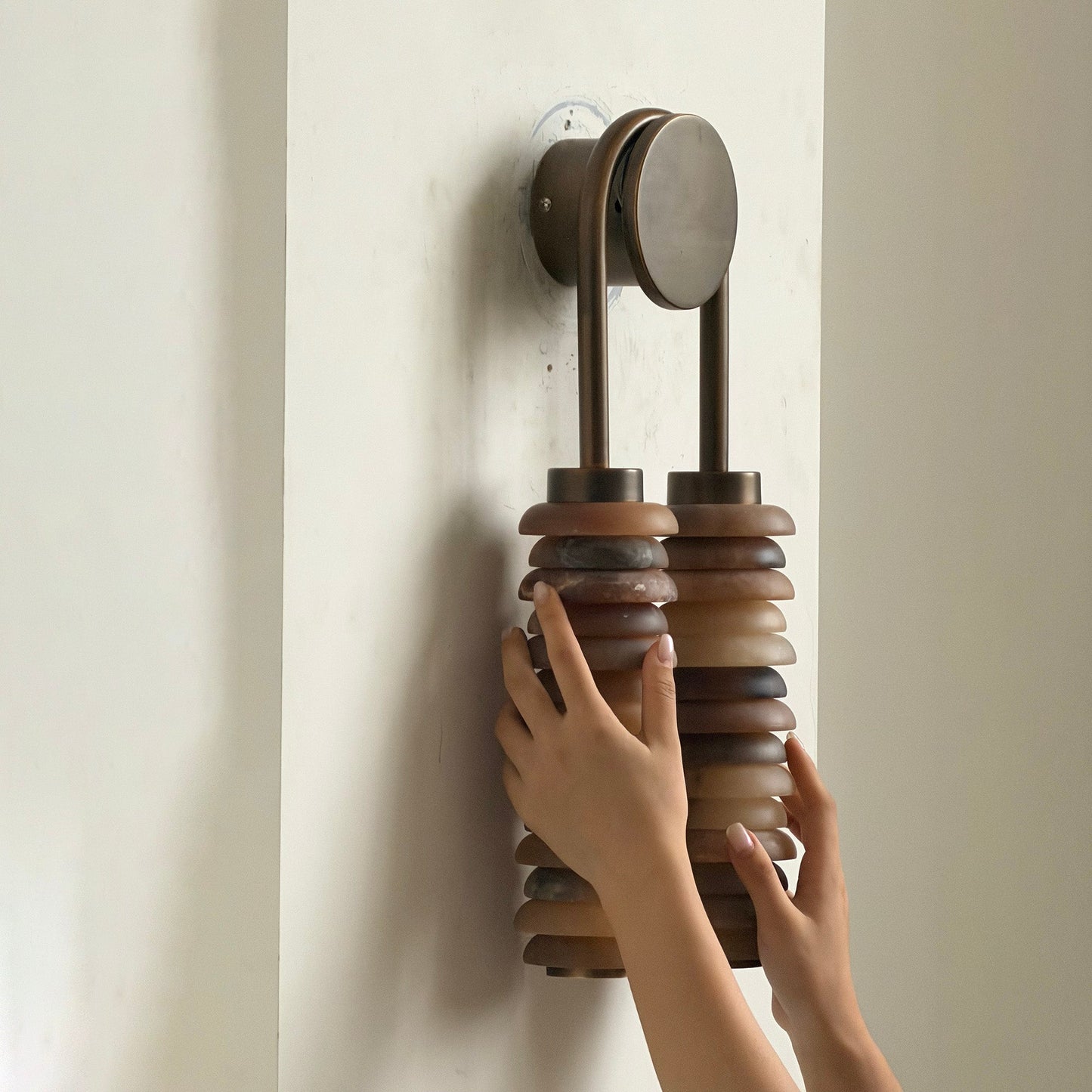 Halden Alabaster Wall Lamp