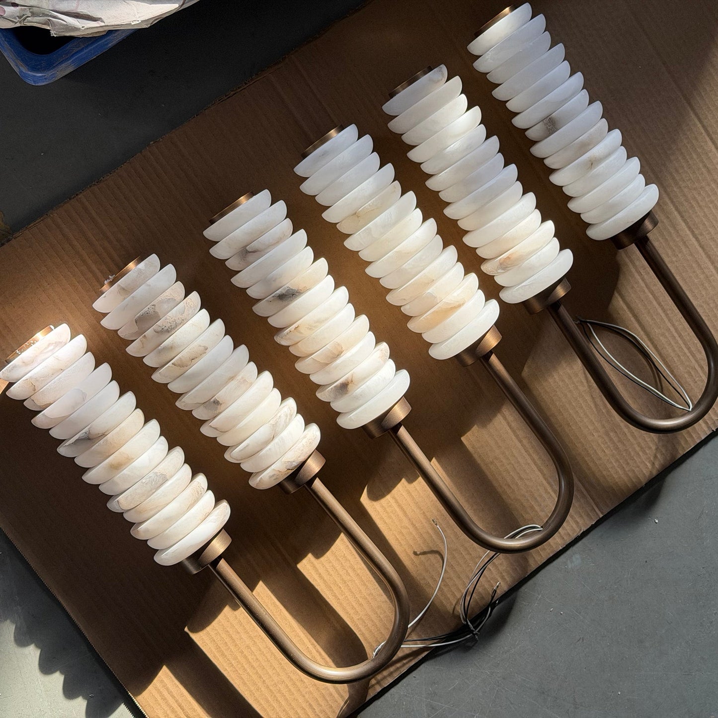 Halden Alabaster Wall Lamp