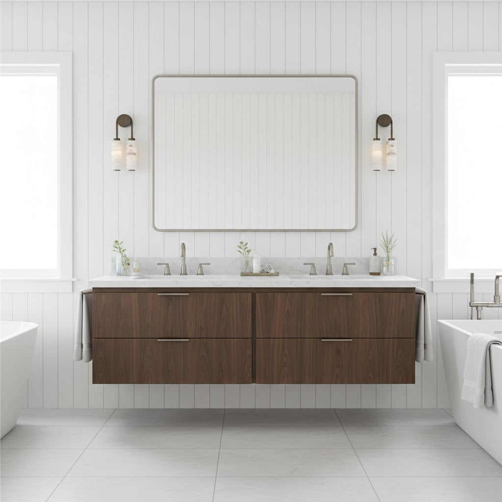 Halden Double Alabaster Wall Lamp