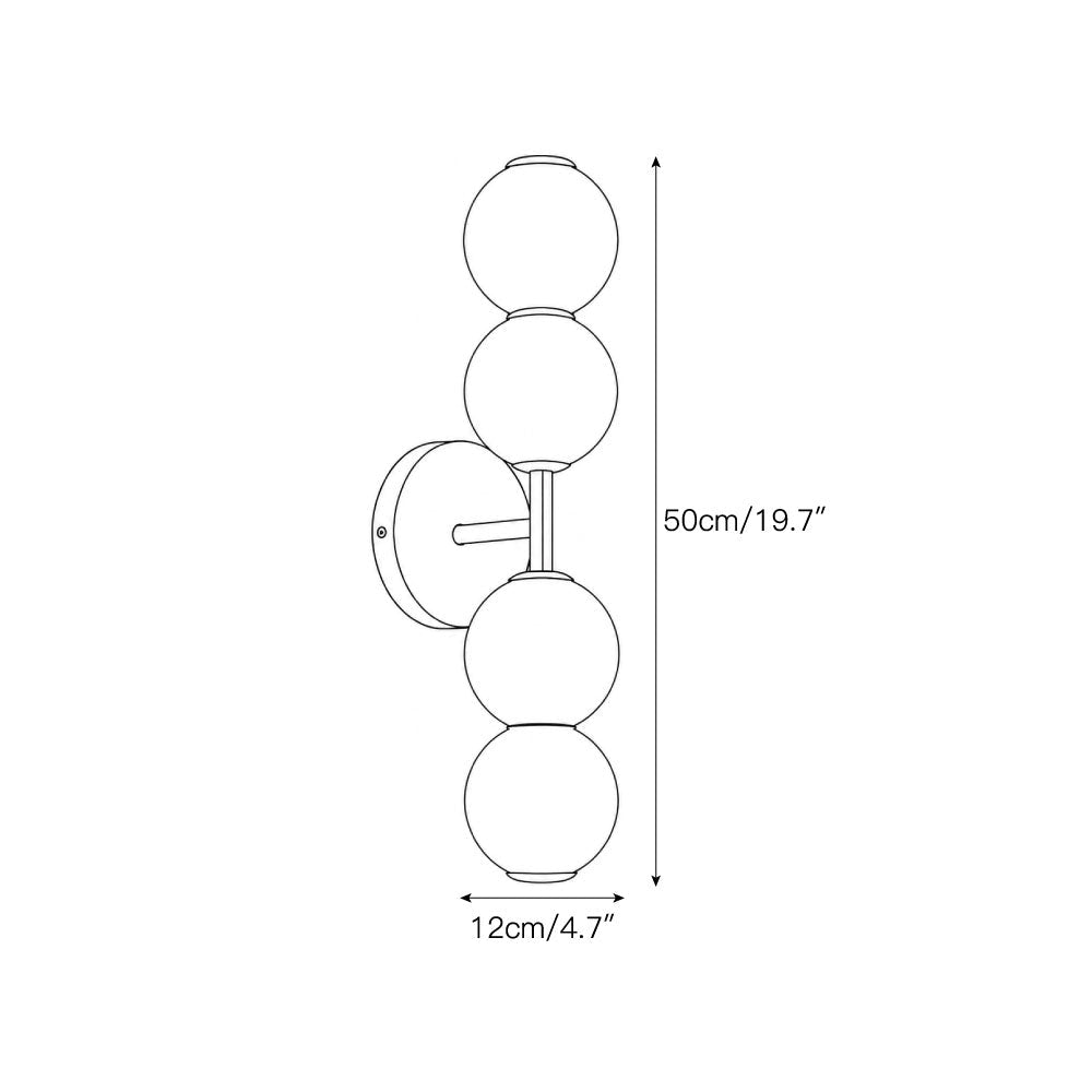 Mirora Alabaster Wall Sconce