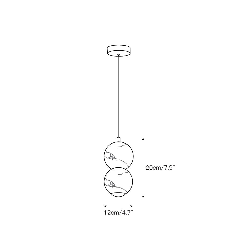 Mirora Alabaster Pendant Light