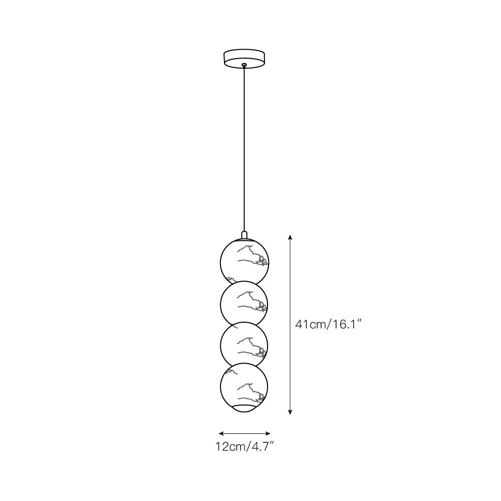 Mirora Alabaster Pendant Light