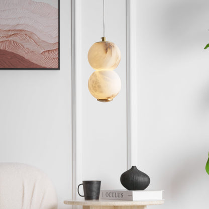 Mirora Alabaster Pendant Light