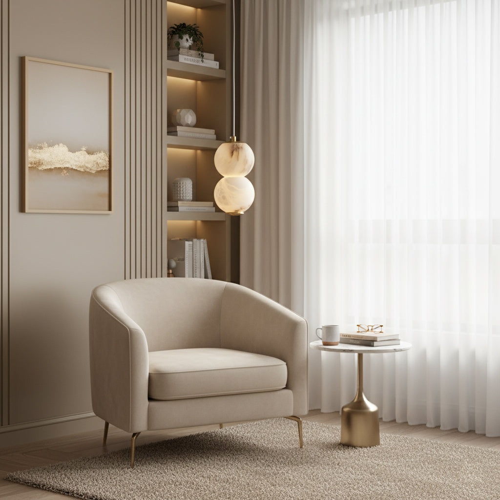 Mirora Alabaster Pendant Light