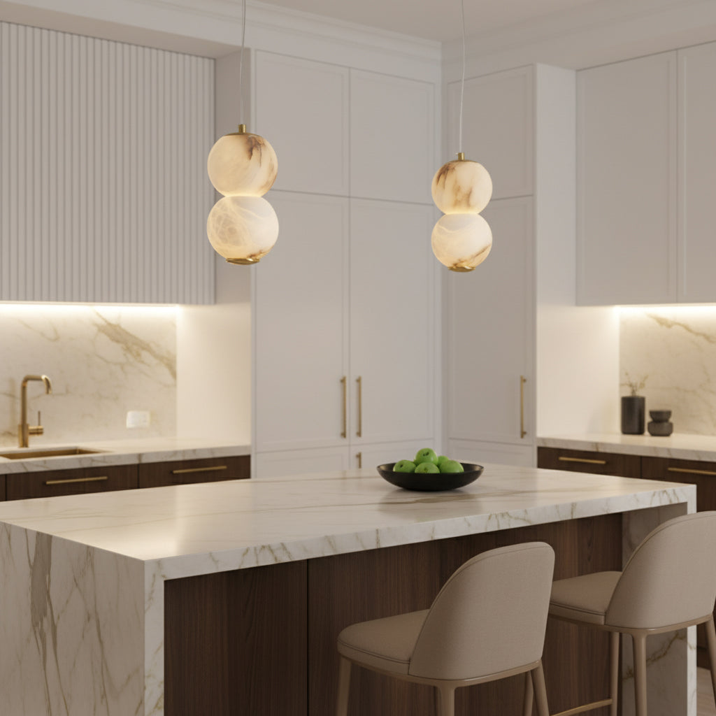 Mirora Alabaster Pendant Light