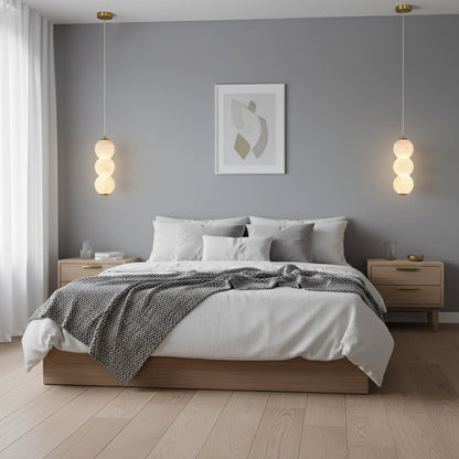 Mirora Alabaster Pendant Light