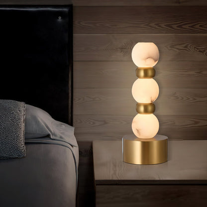 Mirora Xyx Alabaster Table Lamp