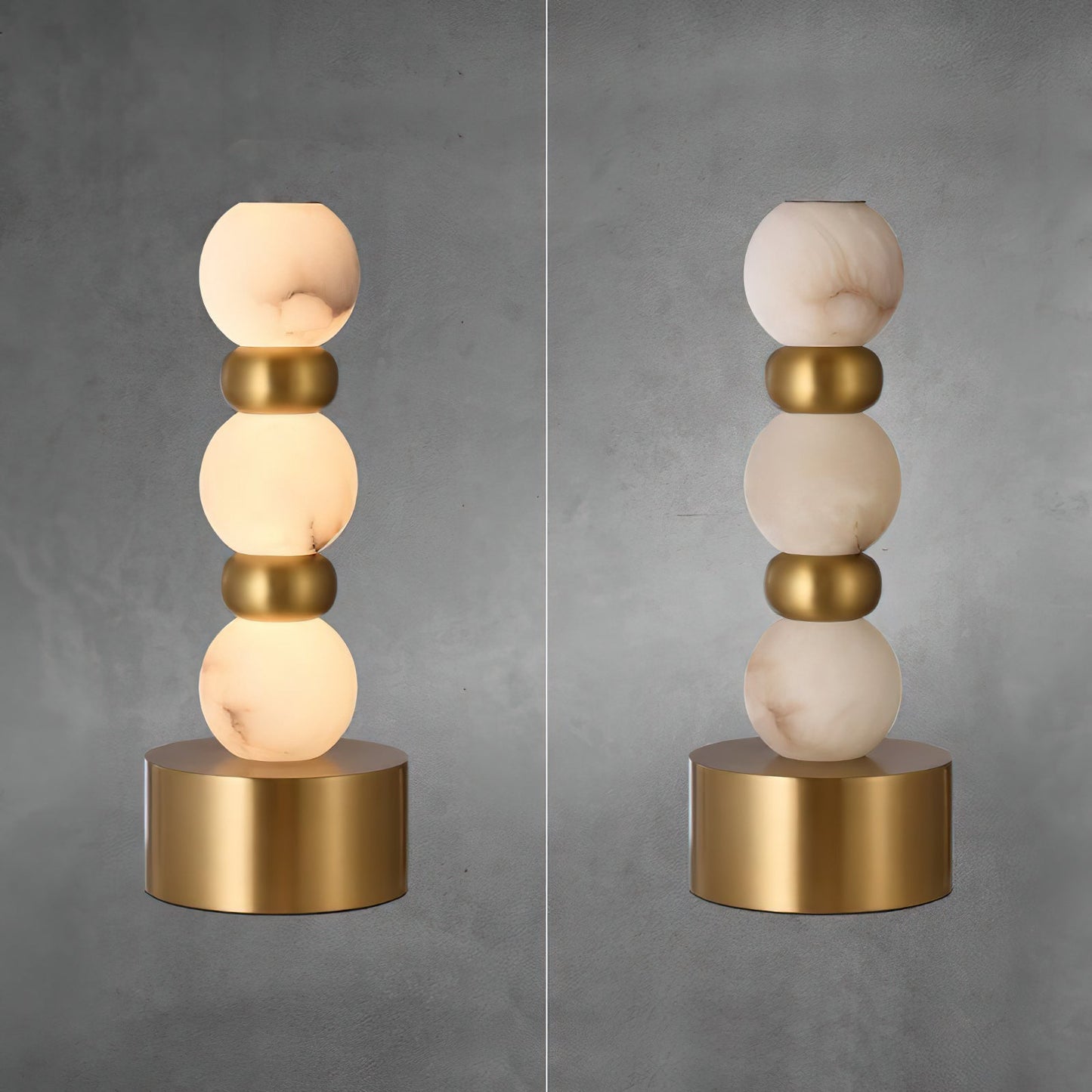 Mirora Xyx Alabaster Table Lamp
