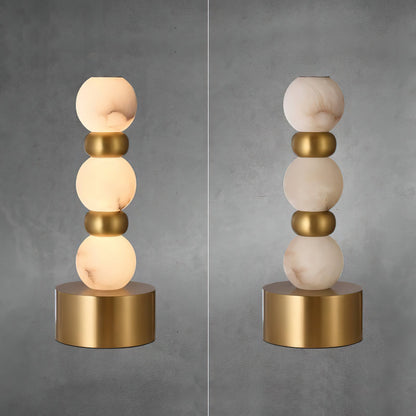 Mirora Xyx Alabaster Table Lamp