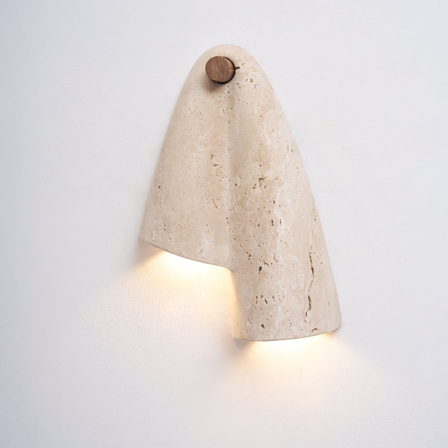 Lumance Travertine Wall Lamp