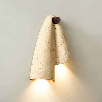 Lumance Travertine Wall Lamp