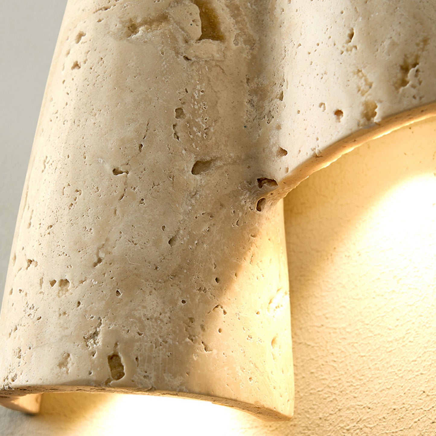 Lumance Travertine Wall Lamp
