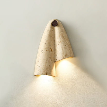 Lumance Travertine Wall Lamp