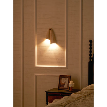 Lumance Travertine Wall Lamp