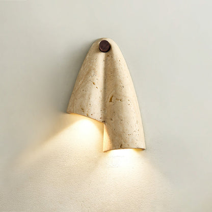 Lumance Travertine Wall Lamp