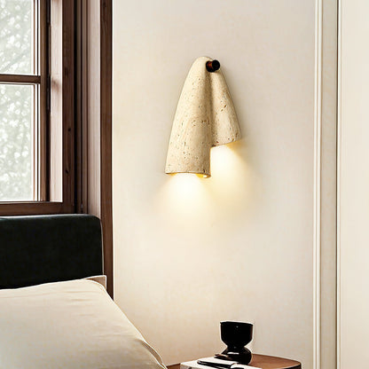 Lumance Travertine Wall Lamp