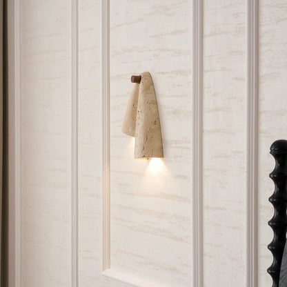 Lumance Travertine Wall Lamp