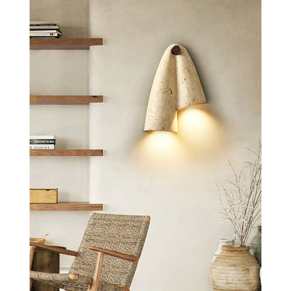 Lumance Travertine Wall Lamp