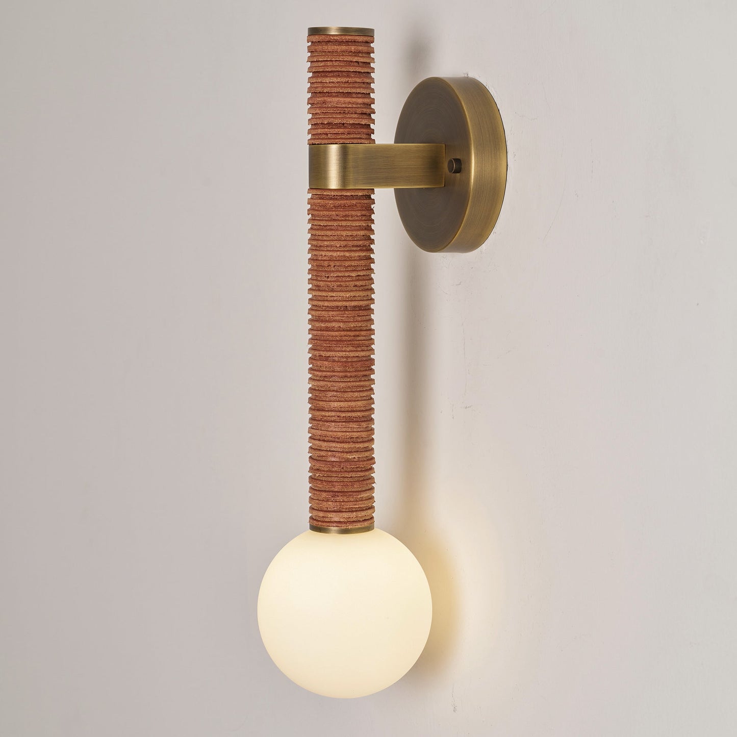 Opal Globe Wall Sconce