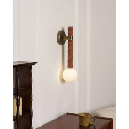 Opal Globe Wall Sconce