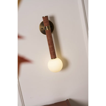 Opal Globe Wall Sconce