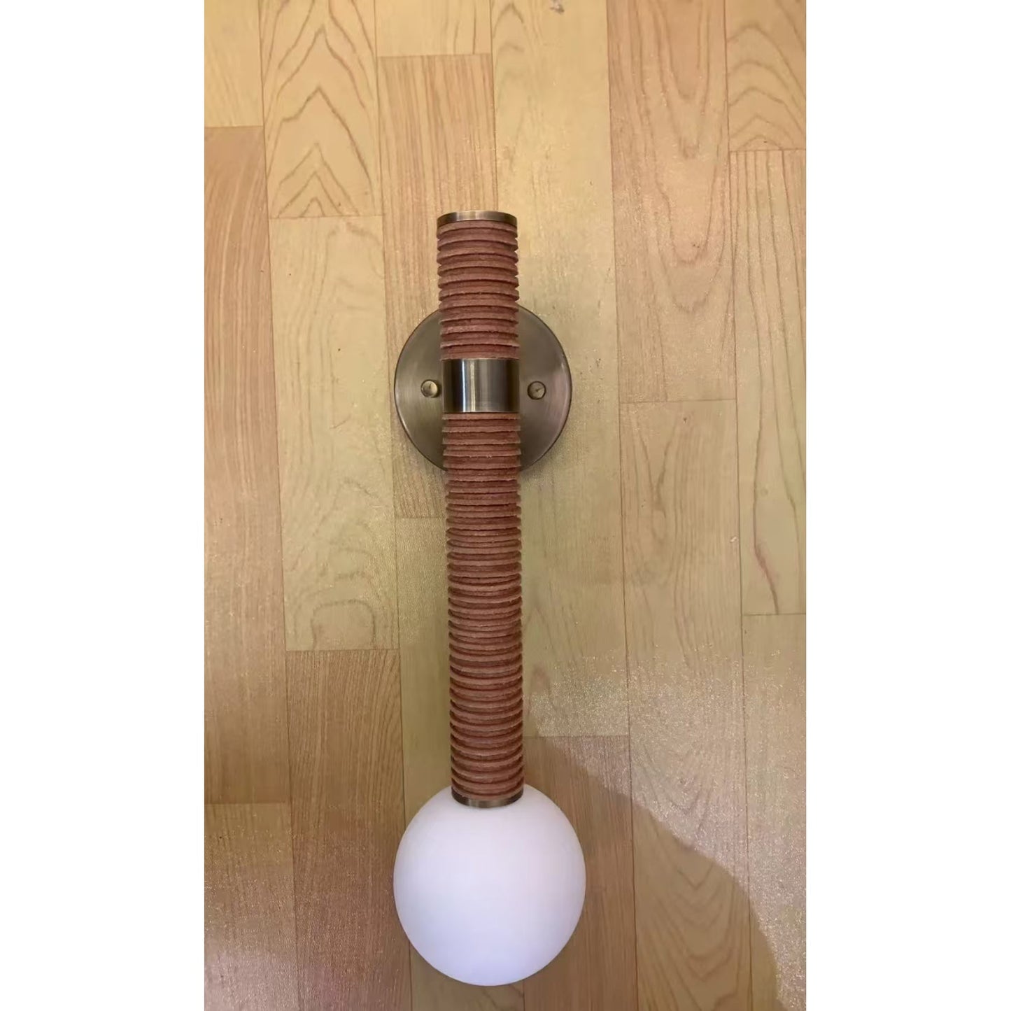 Opal Globe Wall Sconce