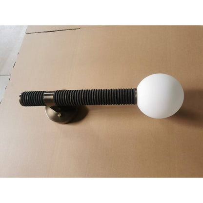 Opal Globe Wall Sconce