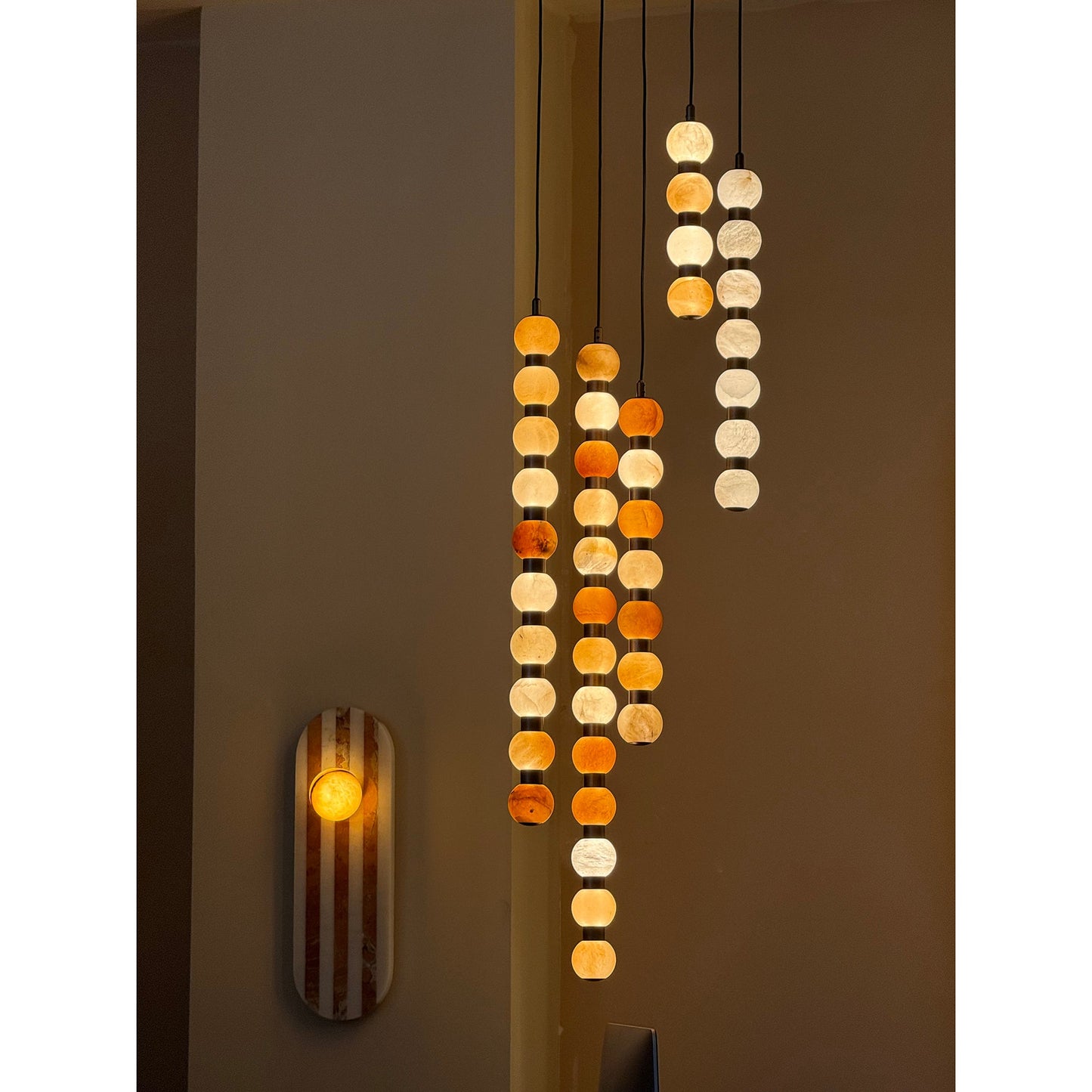 Vesien Alabaster Pendant Lamp