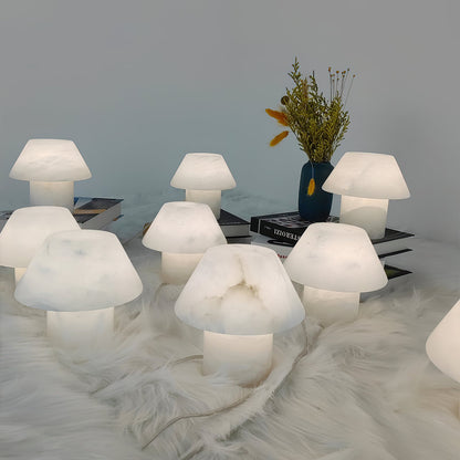 Inverleith Alabaster Table Lamp