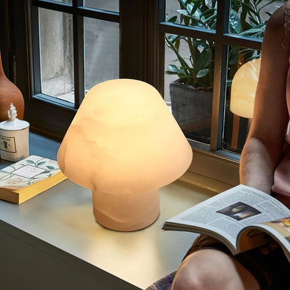 Inverleith Alabaster Table Lamp