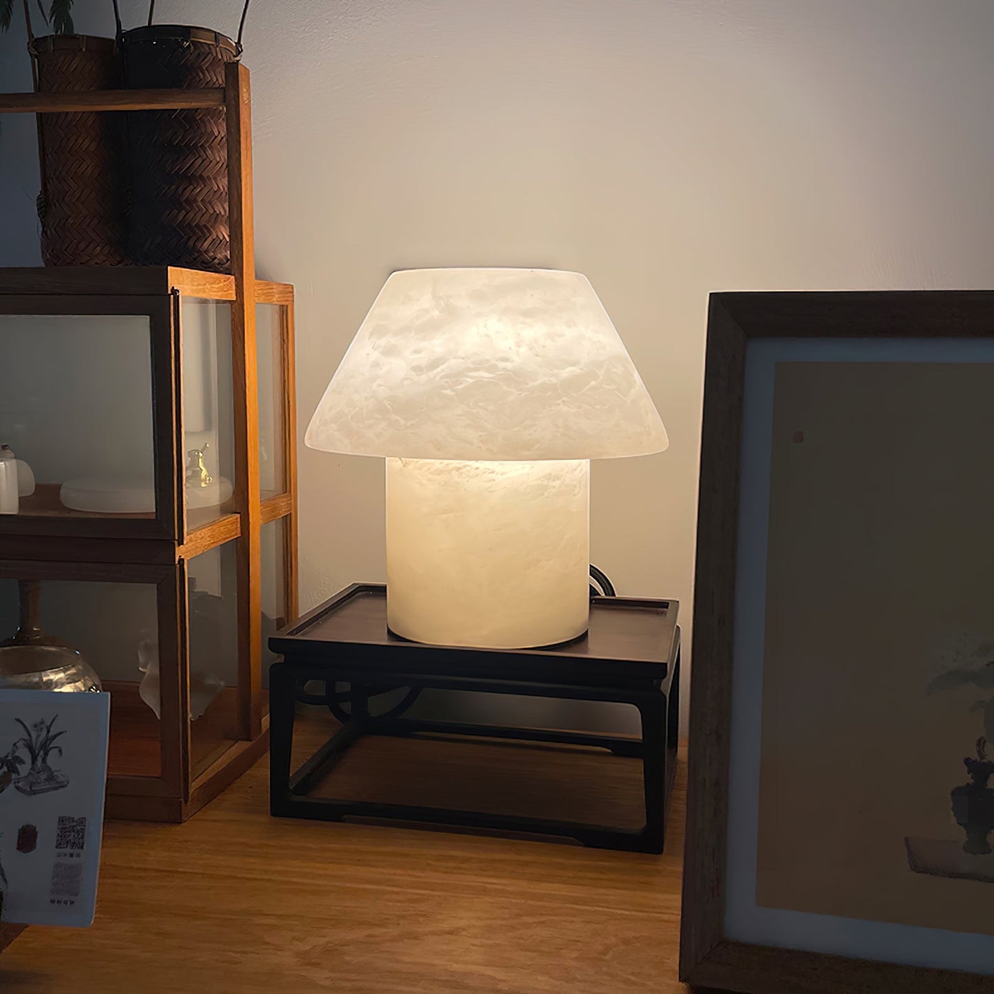 Inverleith Alabaster Table Lamp
