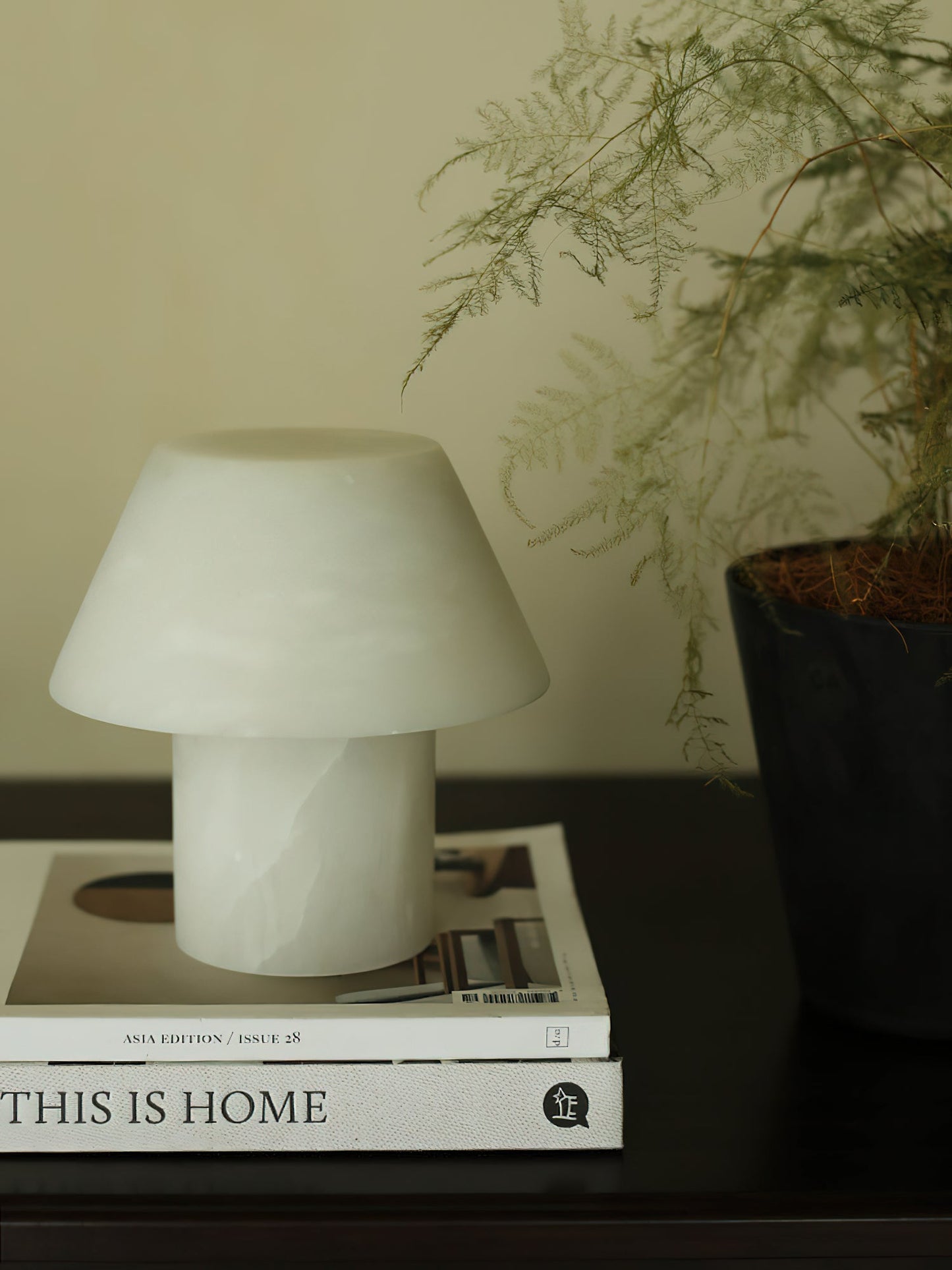 Inverleith Alabaster Table Lamp