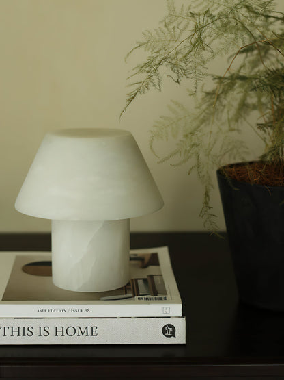 Inverleith Alabaster Table Lamp