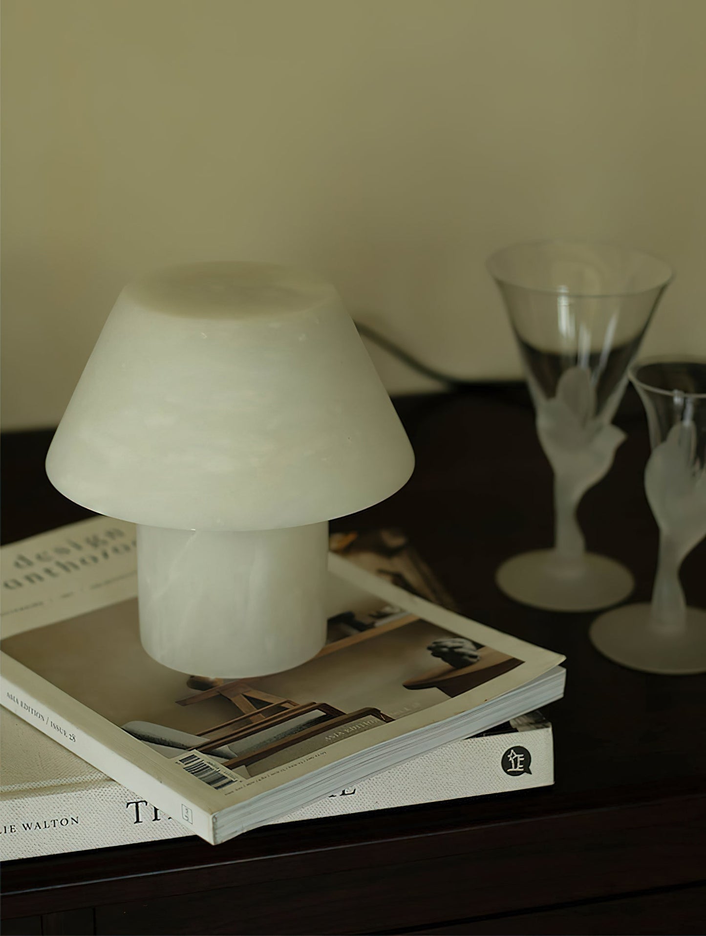Inverleith Alabaster Table Lamp