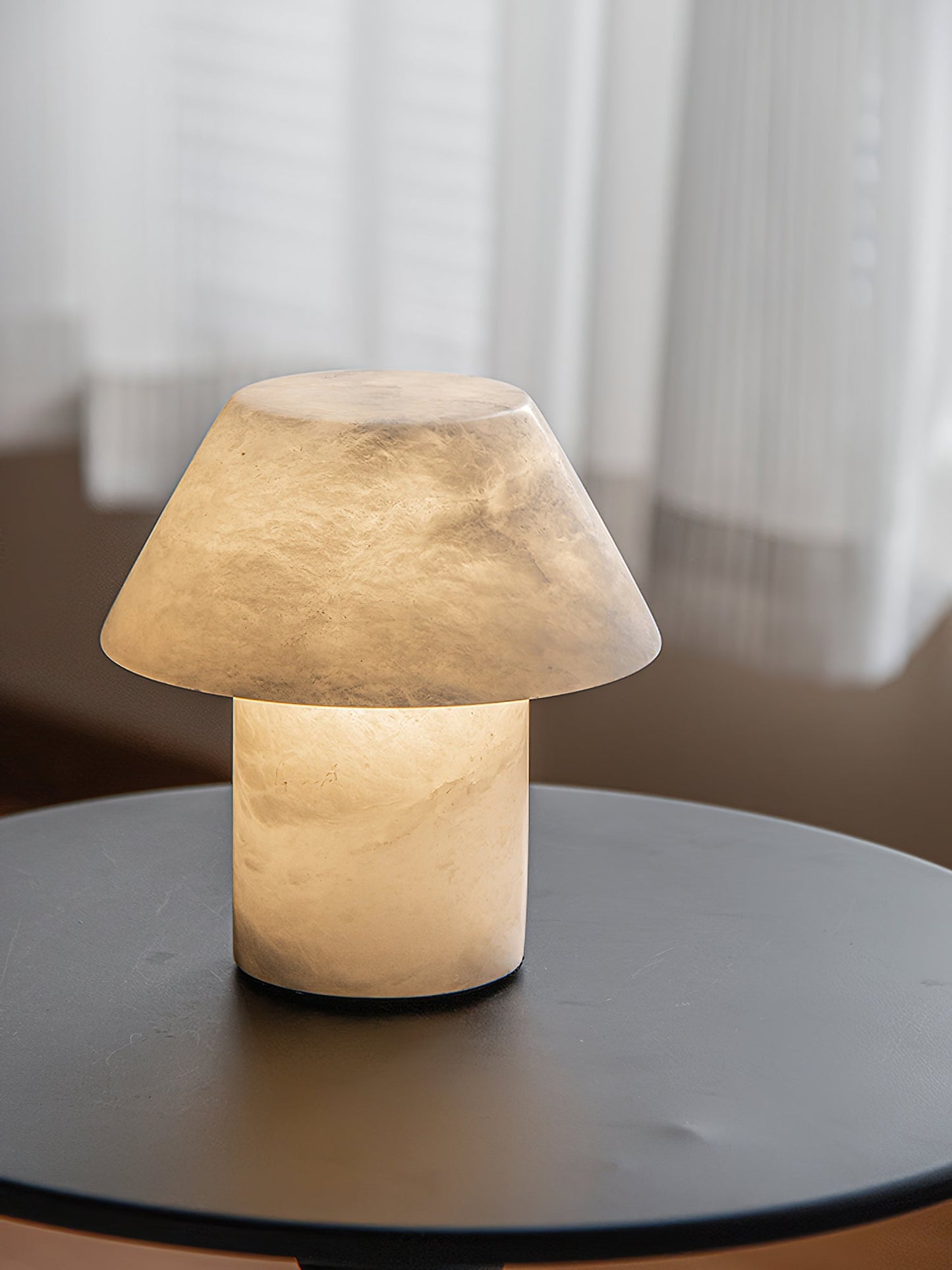 Inverleith Alabaster Table Lamp