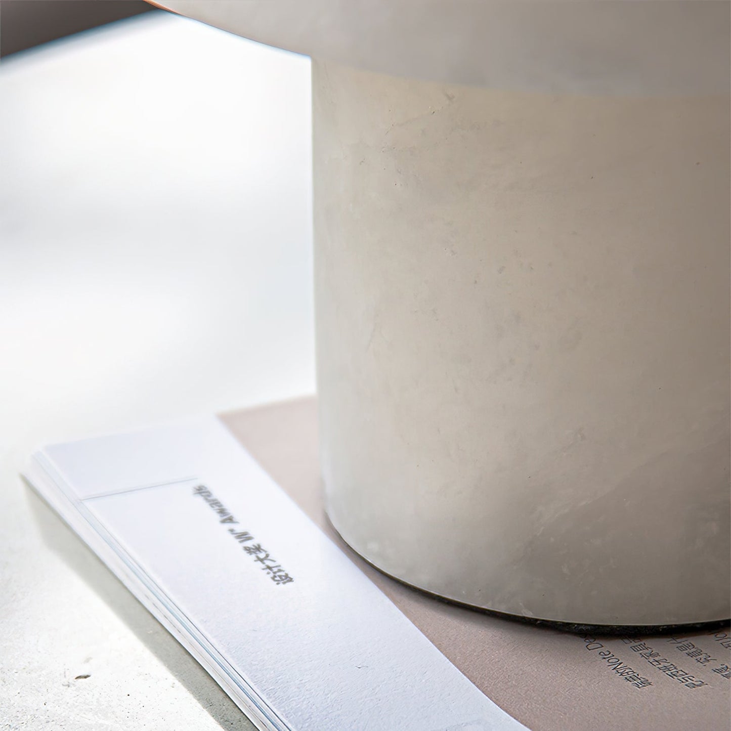 Inverleith Alabaster Table Lamp