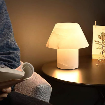 Inverleith Alabaster Table Lamp