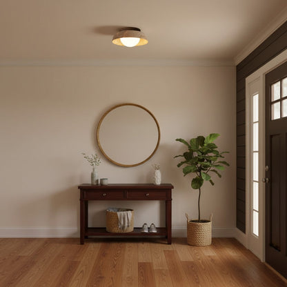 Doven Travertine Ceiling Lamp