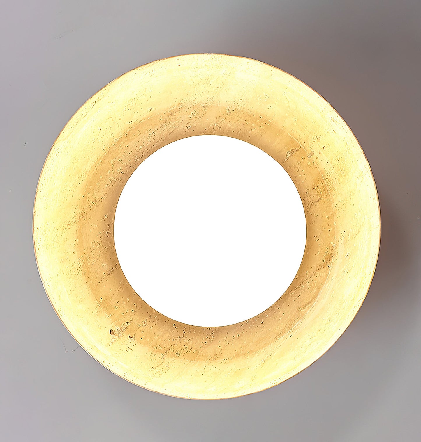 Doven Travertine Ceiling Lamp