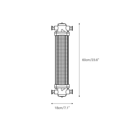 Pillar Offset Wall Lamp