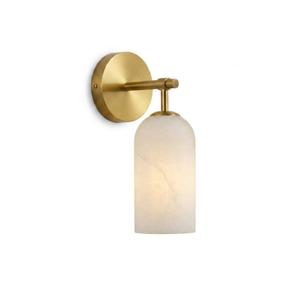 Pillar Alabaster Wall Lamp