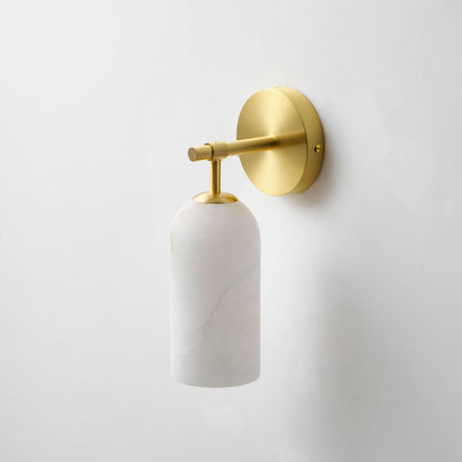 Pillar Alabaster Wall Lamp