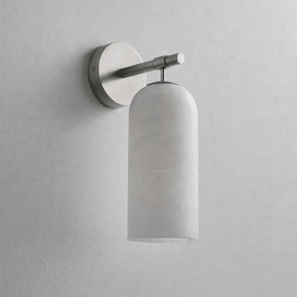 Pillar Alabaster Wall Lamp
